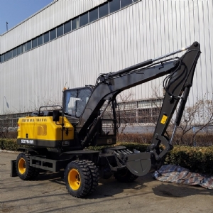 75型輪式挖掘機